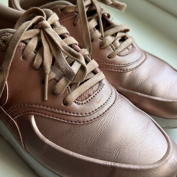 Rose Gold Metallic Nike Air Max Thea - Picture 3 of 8